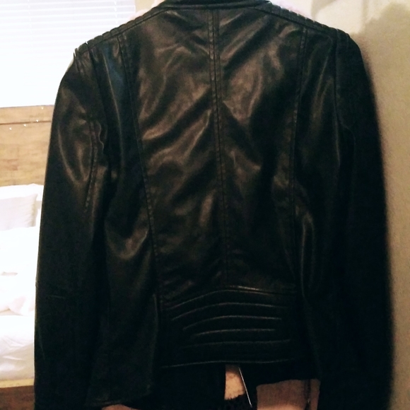 Zara Trafulac Faux Leather Jacket - Picture 4 of 4